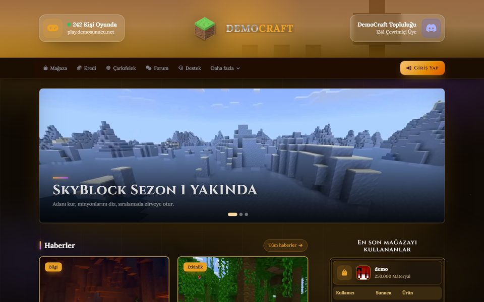 Kingdom teması önizlemesi